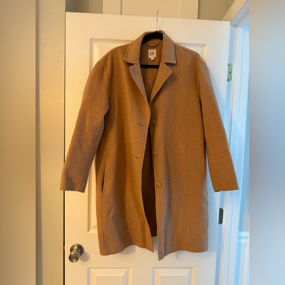 GAP Jackets & Blazers - Gap Women’s Camel Peacoat